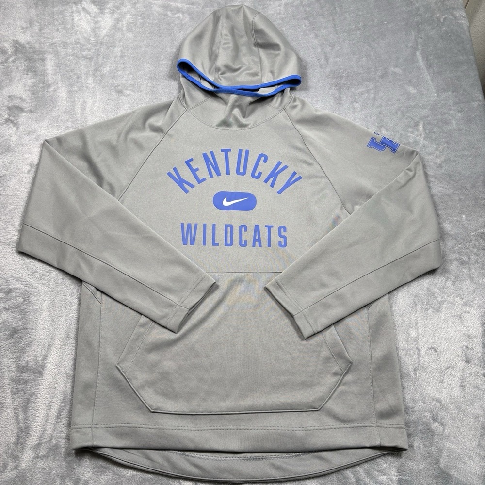 Nike Kentucky Wildcats Basketball Spotlight Performance Raglan Hoodie Size XL